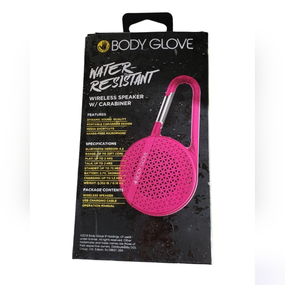 Body Glove Water Resistant Speaker